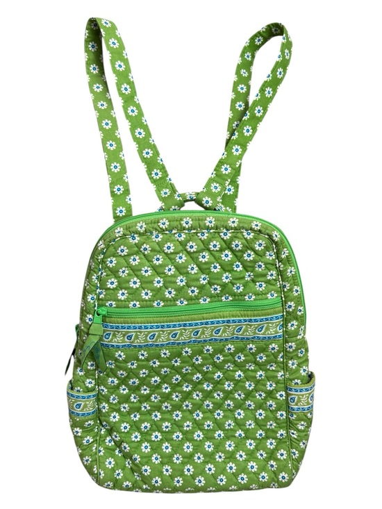 Vera Bradley Handbags - Vintage Vera Bradley “Green Apple Daisy”Retired Pattern Small Backpack Style Bag